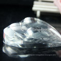 Wholesale Crystal Glass Paperweight with Heart Shape for Office Decoration